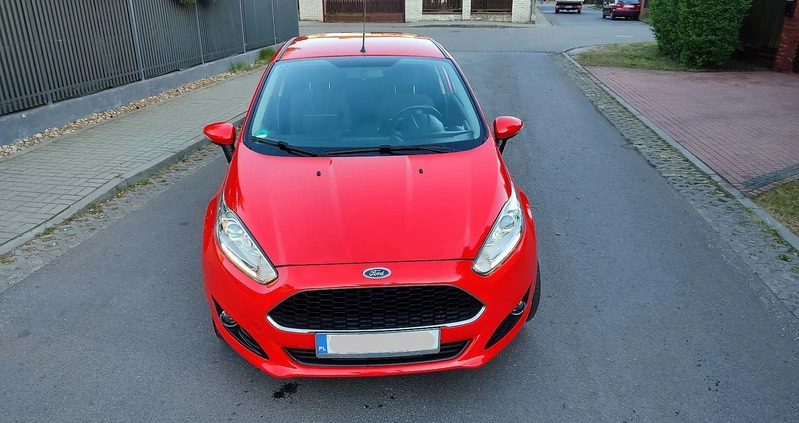 Ford Fiesta cena 24800 przebieg: 144630, rok produkcji 2016 z Warszawa małe 529